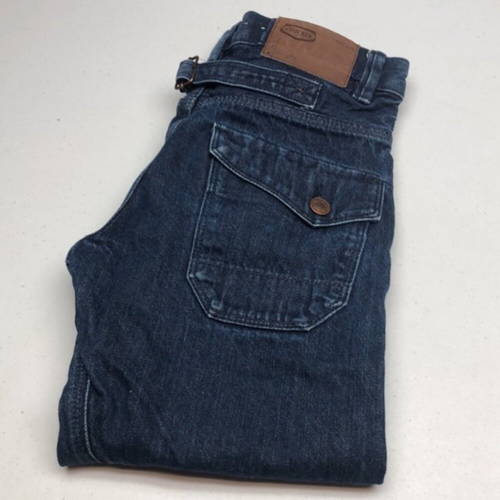 UNIQUE CROCKER HIGH-RISE CAPRI JEANS